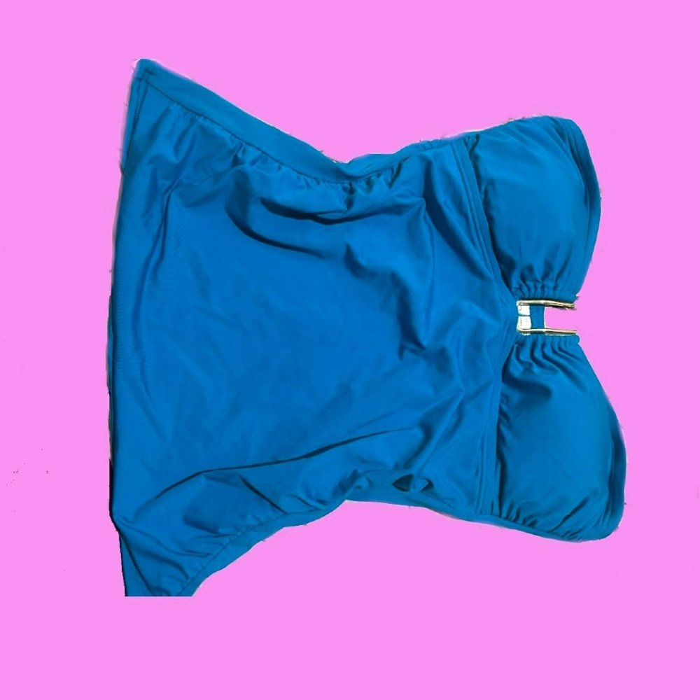 Calvin Klein blue y2k top